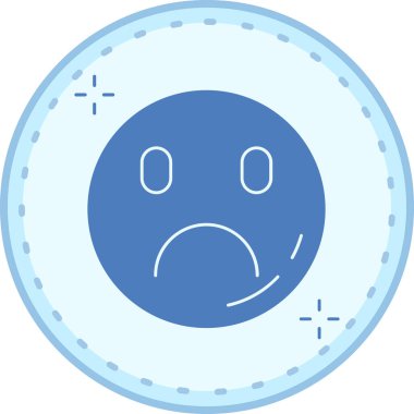 üzgün emoji simgesi simgesi - özet biçimi