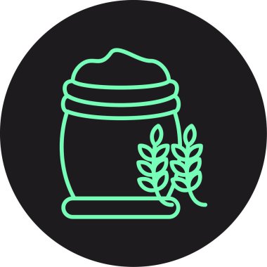 Bir kahve simgesinin vektör çizimi