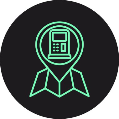 Modern b 'nin vektör illüstrasyonu eksik simgesi