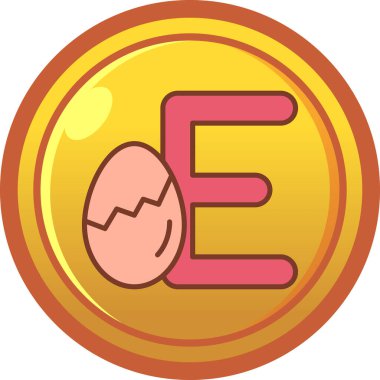 Para birimi simgesi, çizgi film biçimi