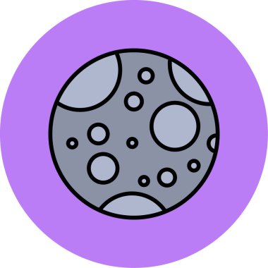 Top ikonu. vektör illüstrasyonu