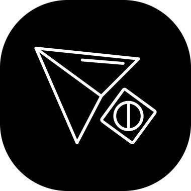 Bir pusulanın vektör illüstrasyonu