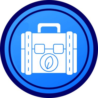 evrak çantası ikonu vektör illüstrasyonu