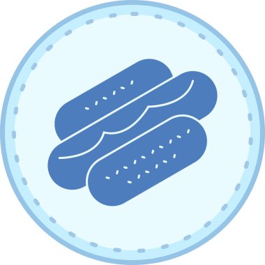 Gıda simgesinin vektör illüstrasyonu