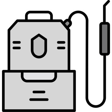 Kamera. Web simgesi basit illüstrasyon