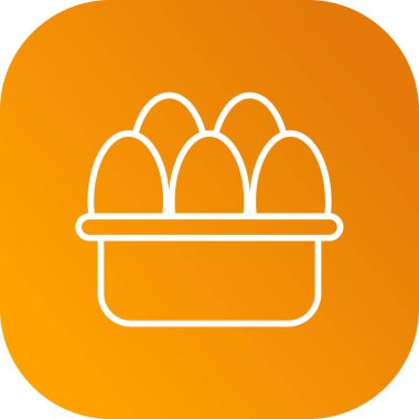 Gıda simgesinin vektör illüstrasyonu