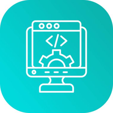 Web renk simgesi. Vektör çizim