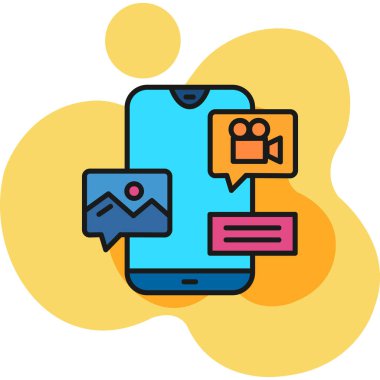 İleti akıllı telefon simgesi