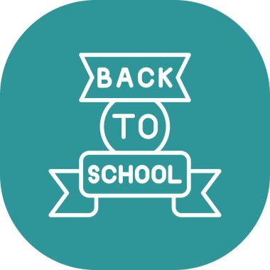 Okul vektör simgesine geri dön