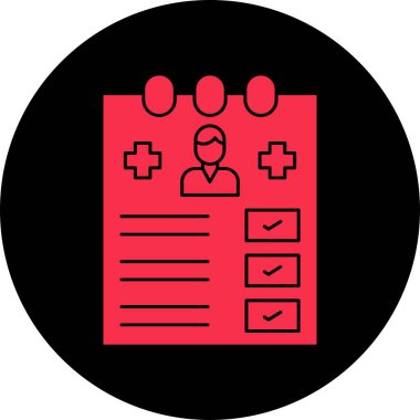 tıbbi simge vektör illüstrasyonu