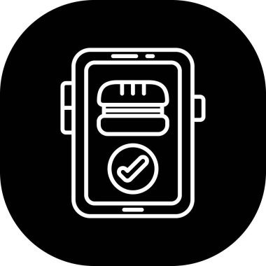 Vektör akıllı telefon simgesi illüstrasyonu