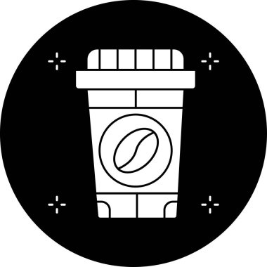 Vektör Kahve Simgesi illüstrasyonu