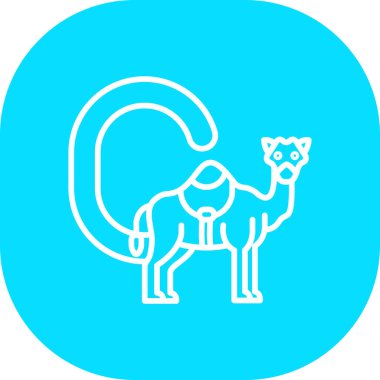 kedi simgesi vektör illüstrasyonu