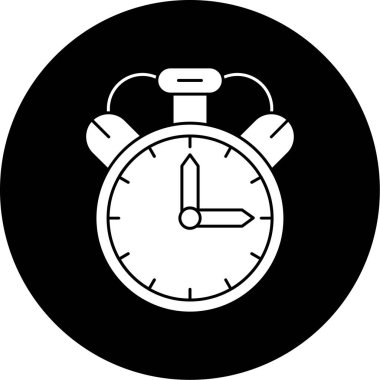 vektör çizim çalar saat