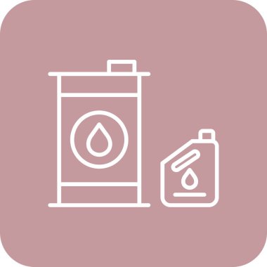 yağ şişesi vektör simgesi