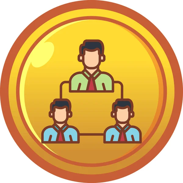 İnsan simgesinin vektör illüstrasyonu