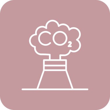 Kimyasal ve modern simgenin vektör çizimi