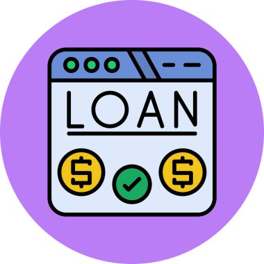 Moda Biçimli Kiralama Simgesi İzole Arkaplan