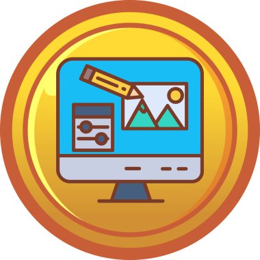 iş finans yönetimi simgesi - özet biçimi