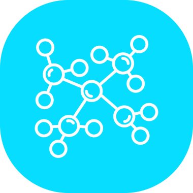 Modern b 'nin vektör illüstrasyonu