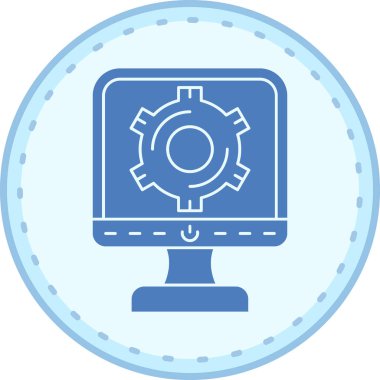 seo modern simgesinin vektör illüstrasyonu