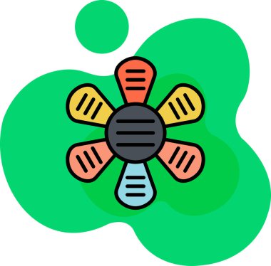 Arı bal arısı simgesi - taslak biçimi