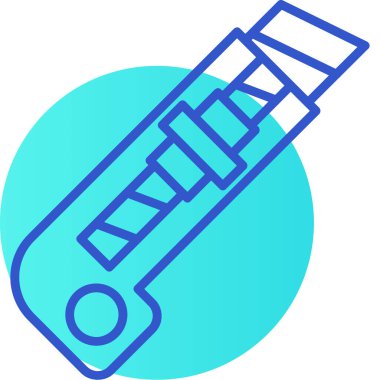 Modern bir simgenin vektör illüstrasyonu