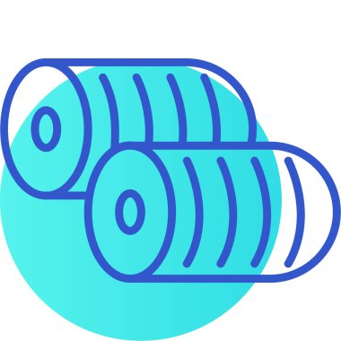 Makara. Web simgesi basit illüstrasyon