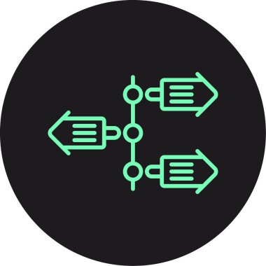 seo modern simgesinin vektör illüstrasyonu