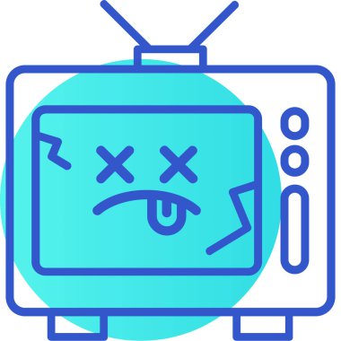 kızgın. Web simgesi basit illüstrasyon