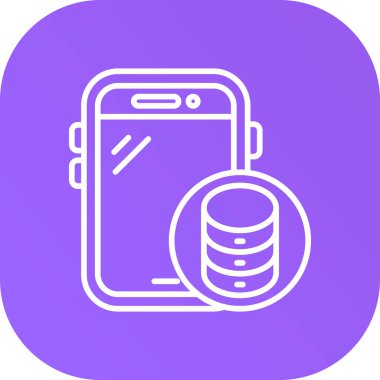 Modern simgenin vektör illüstrasyonu