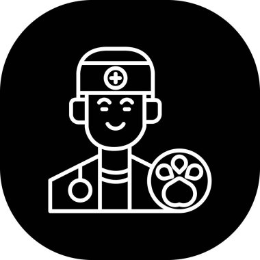 Doktor Simge vektör illüstrasyonu