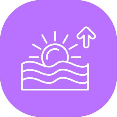 su simgesi vektör illüstrasyonu