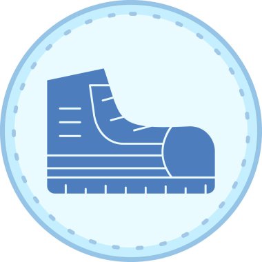 Buz pateni. Basit vektör illüstrasyonu