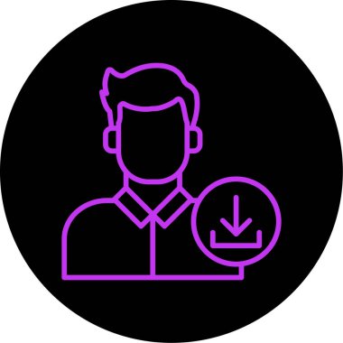 seo modern simgesinin vektör illüstrasyonu