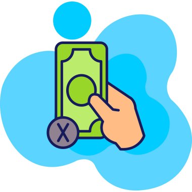 para simgesi vektör illüstrasyonu