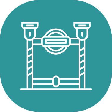 vektör salıncak illüstrasyonu