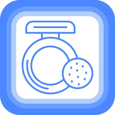 Alarm saati simgesi, vektör illüstrasyonu