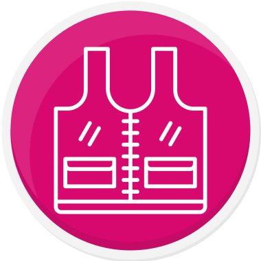 Bir basketbol ikonunun vektör illüstrasyonu