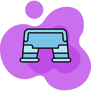 Modern b 'nin vektör illüstrasyonu eksik simgesi