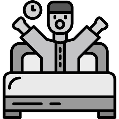 man simgesi vektör illüstrasyonu