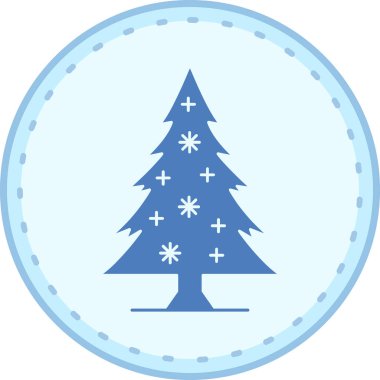 Noel balosu. Basit tasarım