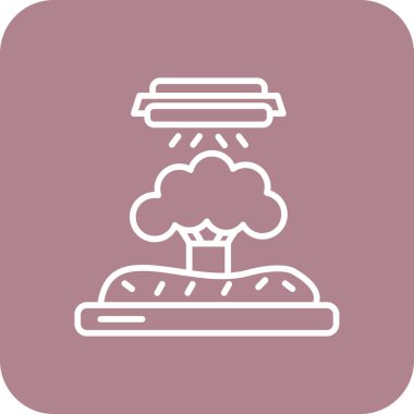 Modern simgenin vektör illüstrasyonu