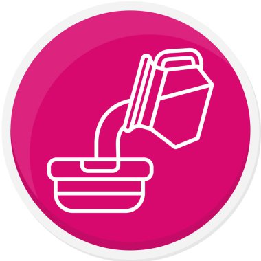 Kitap. Web simgesi basit illüstrasyon