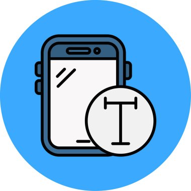 telefon simgesi, vektör illüstrasyonu