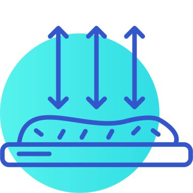 Toprak simgesi, vektör illüstrasyonu basit tasarım