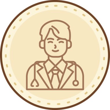 avatar simgesi vektör illüstrasyonu