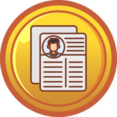 iş simgesi vektör illüstrasyonu