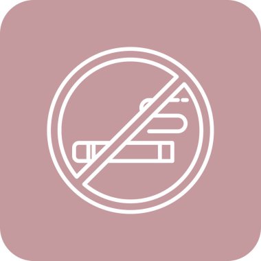 tüten işaret simgesi soyut bir grupta izole edildi