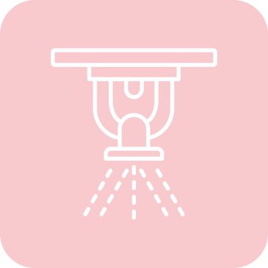 Sprinkler  icon, vector illustration simple design